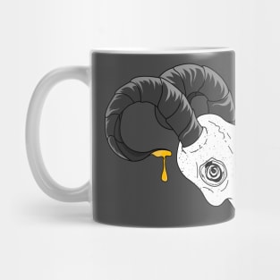 Goat Skull Mug